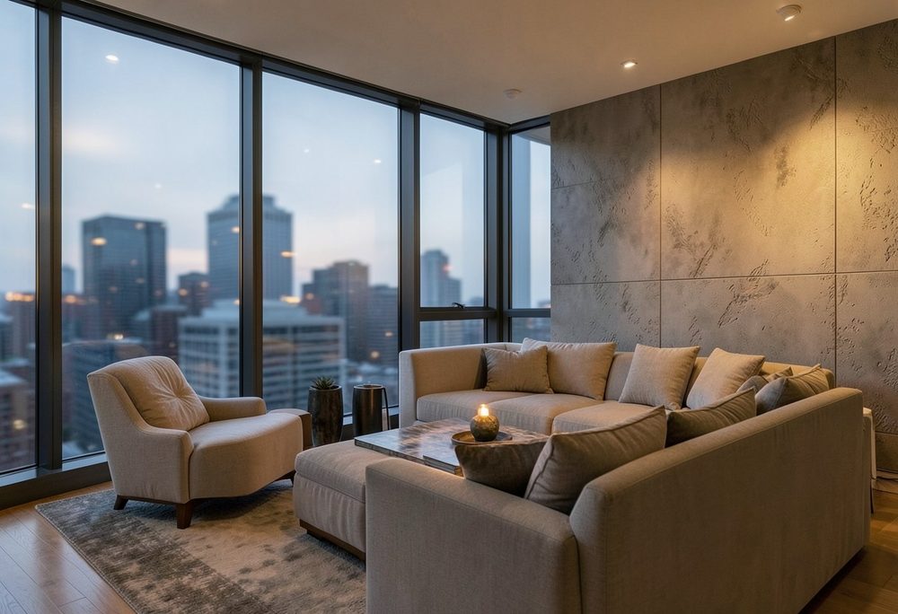 Luxury apartment party wall soundproofing project in Manhattan, NY