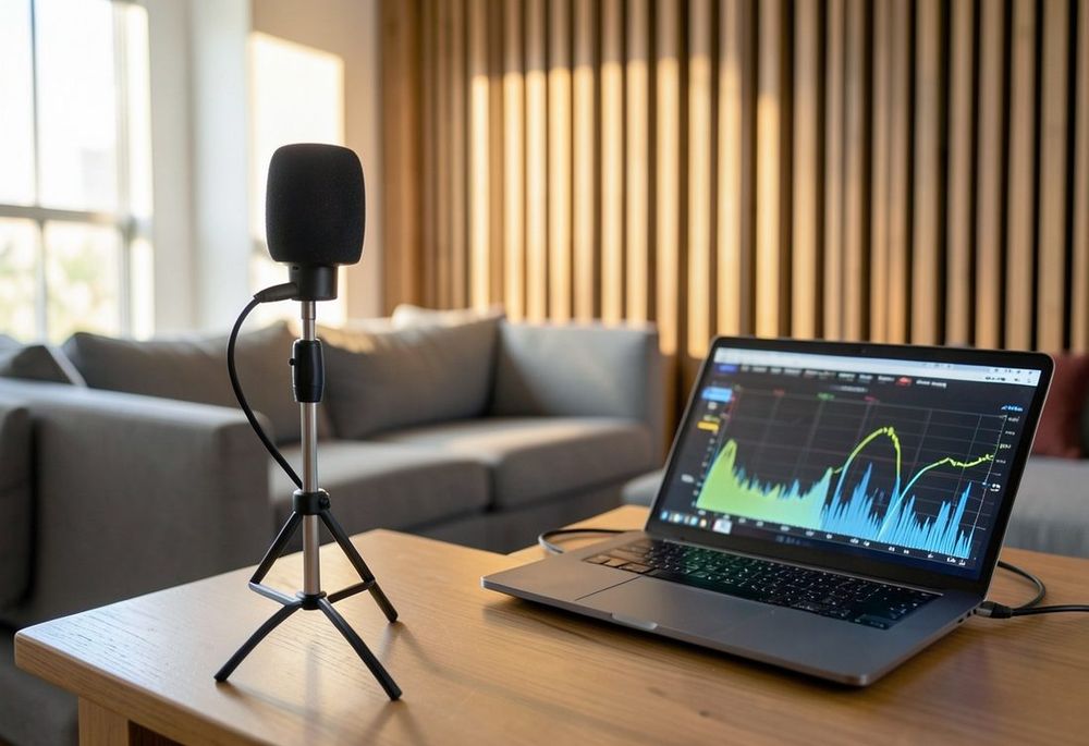 Acoustic enhancement treatment tuning a room for clear speech
