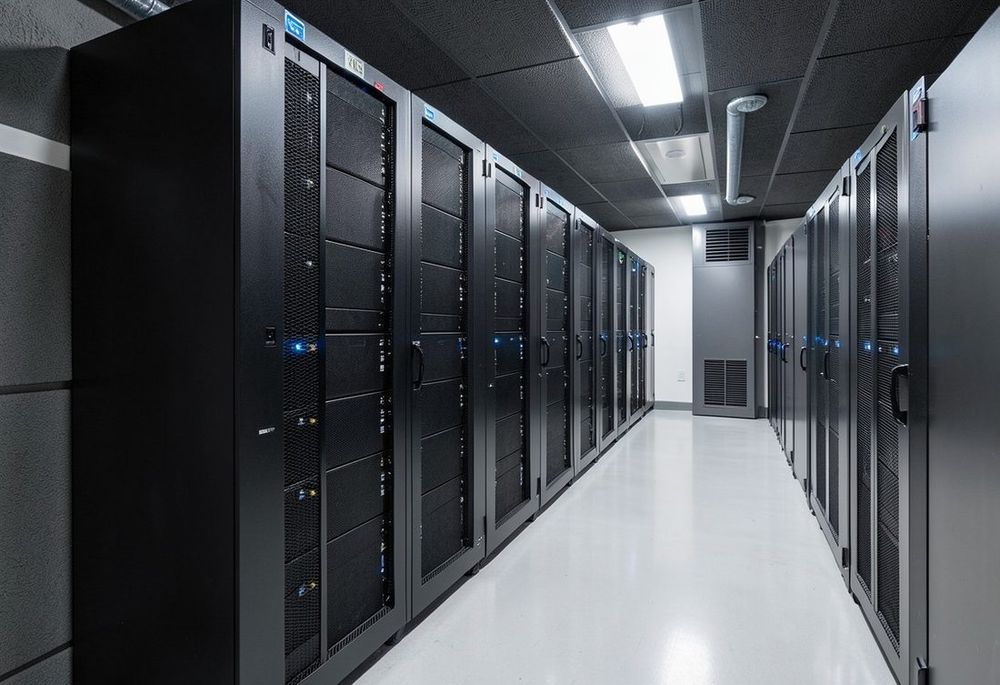 Server room soundproofing containing equipment noise