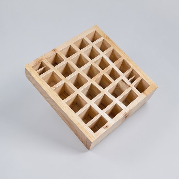 Wooden Diffuser, custom acoustic panel design