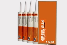 Acoustical Sealant : 1 Box:4 tubes