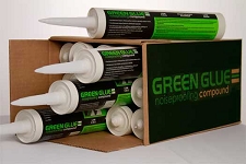 Green Glue: Case / 12 tubes, soundproofing product by Silent Guard Acoustics